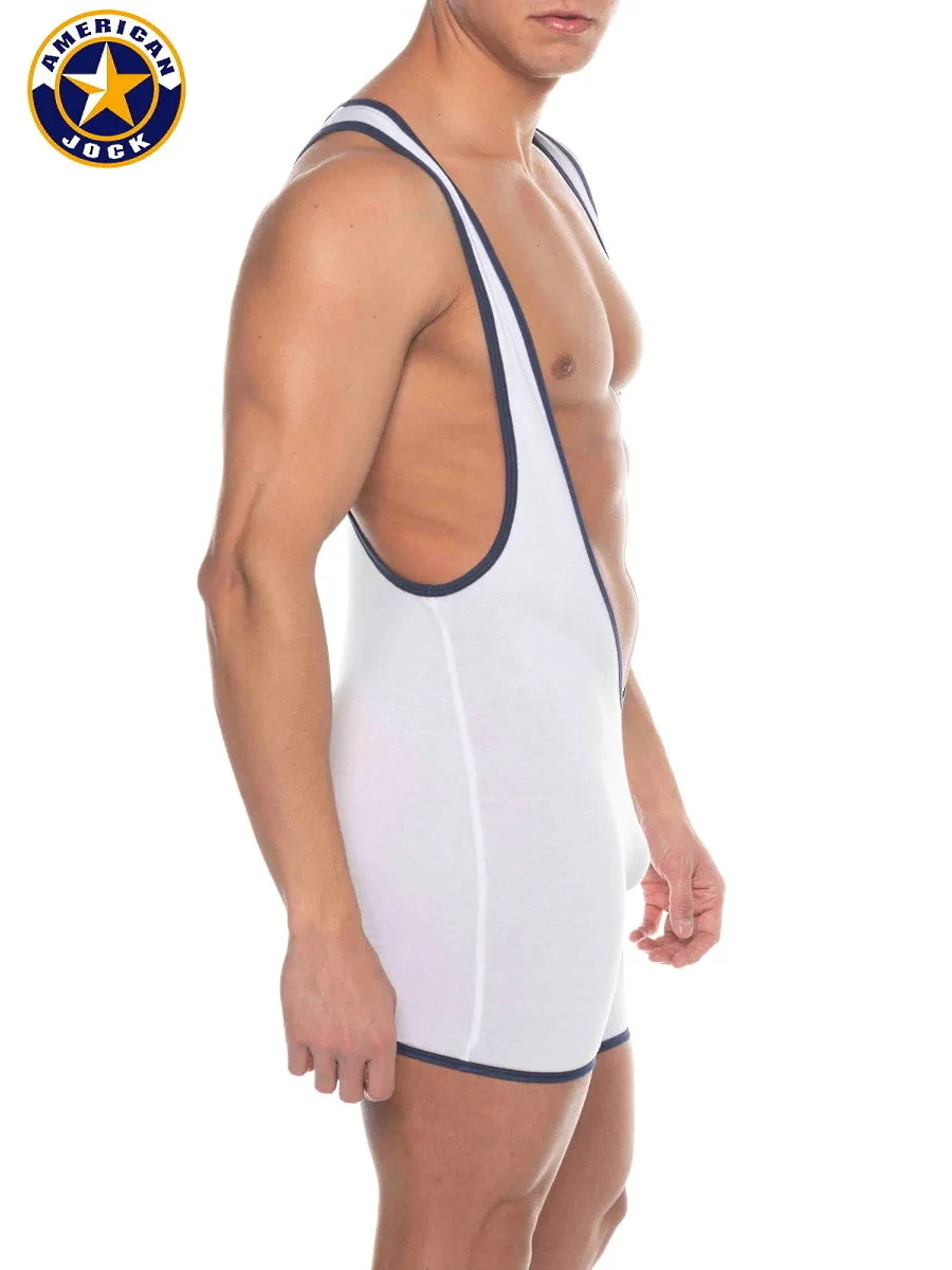 A J Phys Ed Super Scoop Singlet