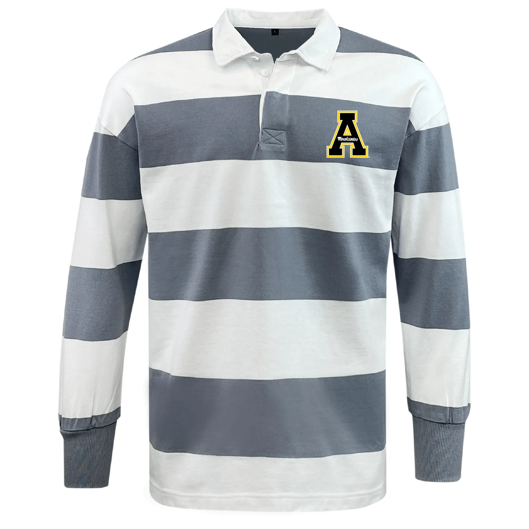 AHO Rugby Classic Long Sleeve Hooped Rugby Jersey