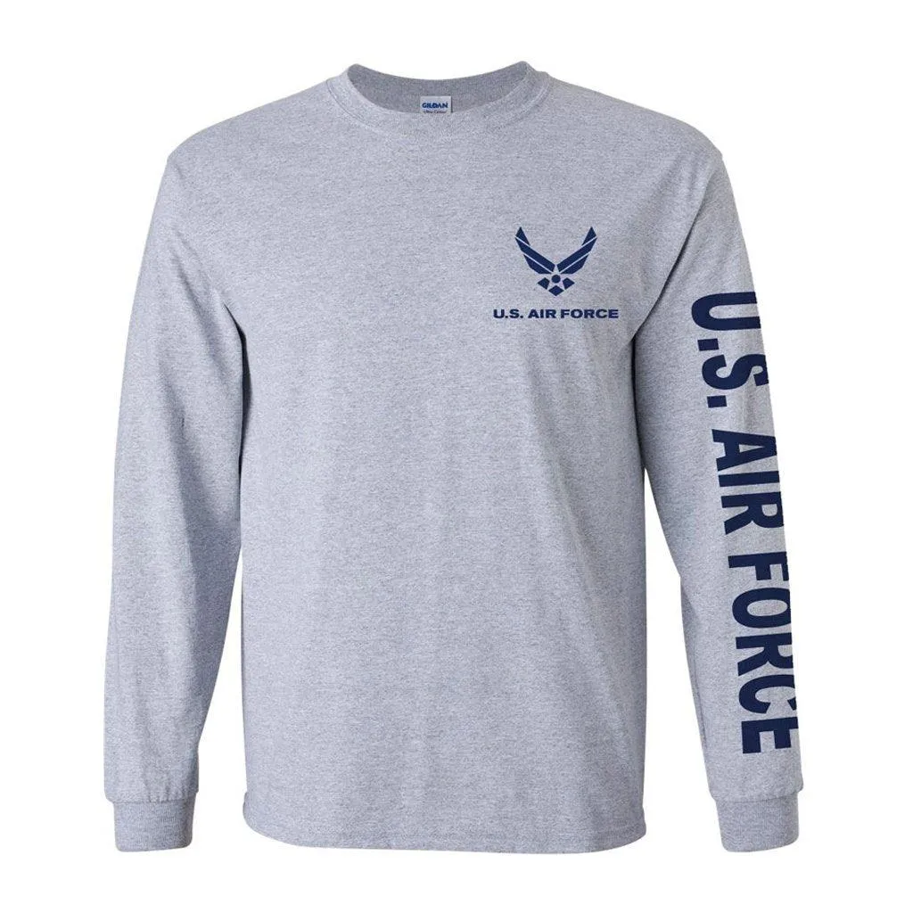 Air Force Sport Grey Long Sleeve Shirt