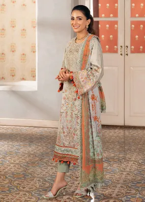 Aira By Asim Jofa Embroidered Jacquard Unstitched 3 Piece Suit - AJ24AP AJAR-02