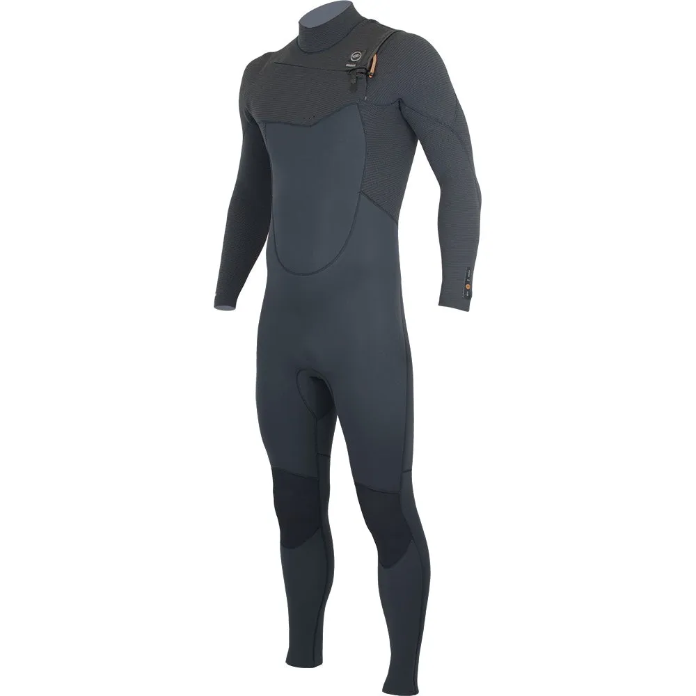 Alder Pyro FX Mens 3/2mm Chest Zip Wetsuit - Black