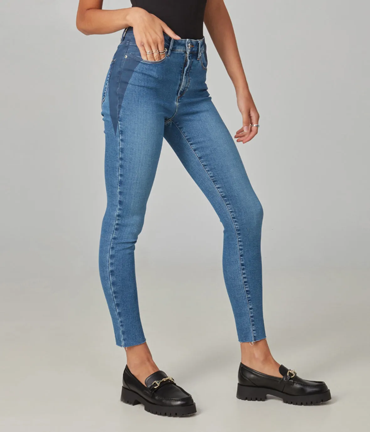 ALEXA-CCB High Rise Skinny Jeans