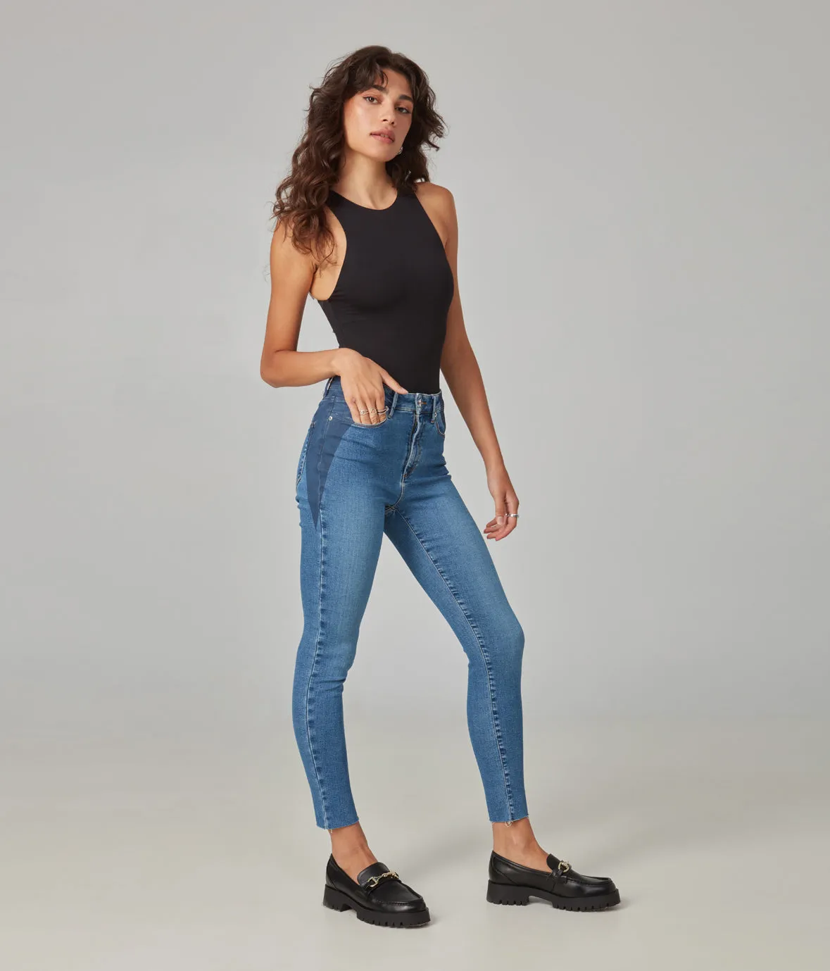 ALEXA-CCB High Rise Skinny Jeans