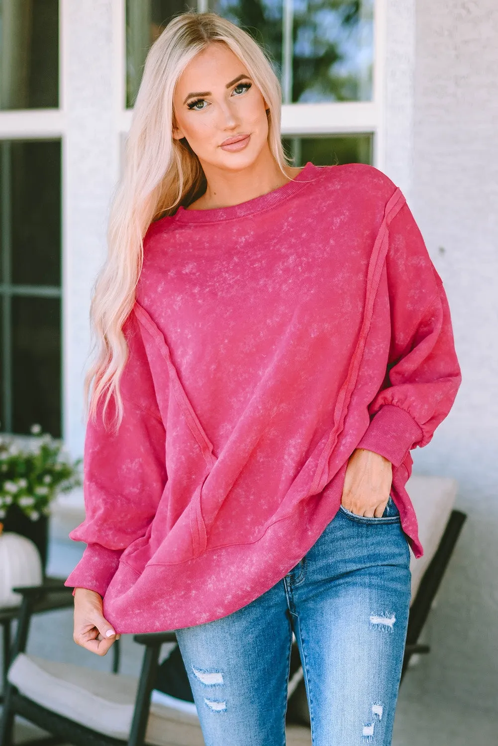 All About Acid Wash Sweatshirt