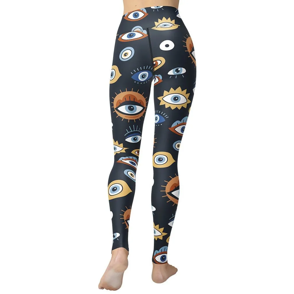 All Eyes On Me Yoga Leggings