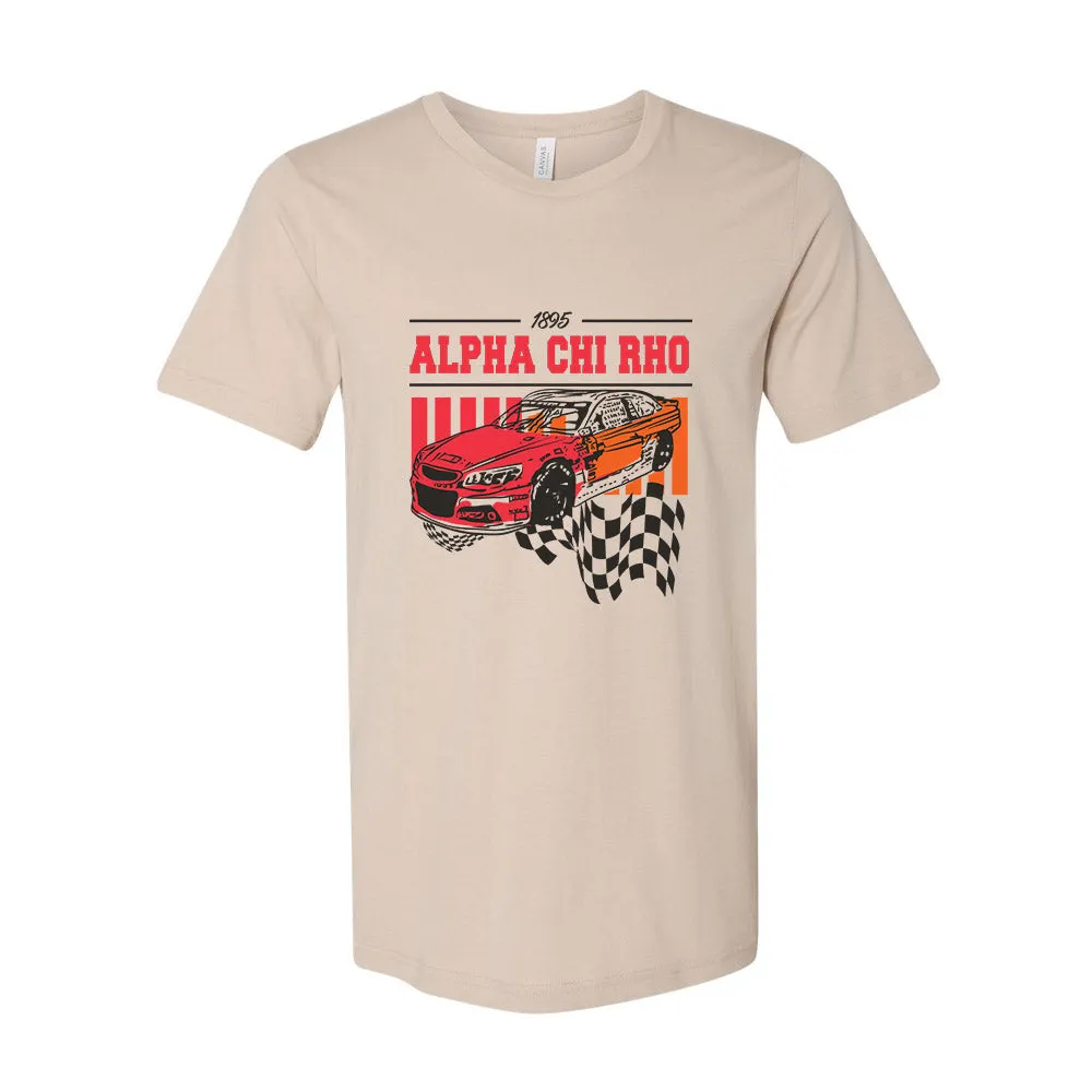 Alpha Chi Rho Race Car T-Shirt