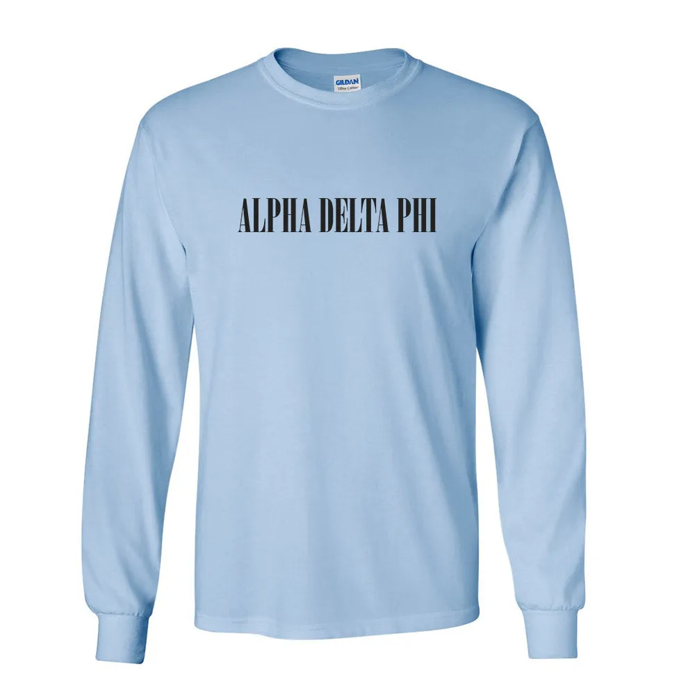 Alpha Delta Phi Basic Long Sleeve T-Shirt