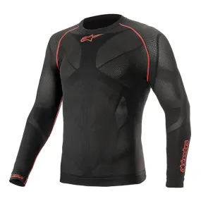 Alpinestars Ride Tech V2 Top Long Sleeve Summer Black Red