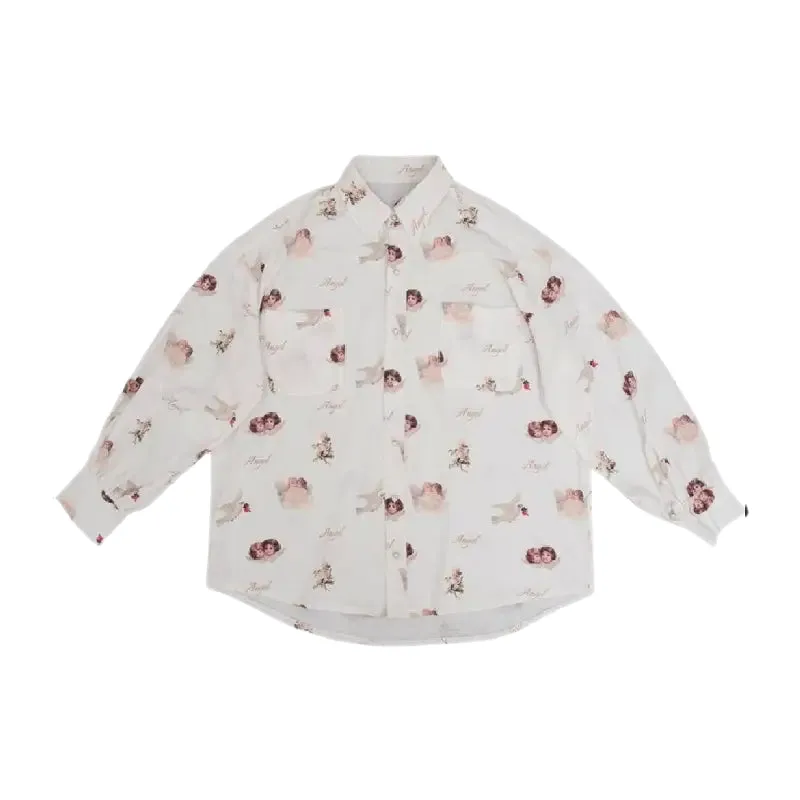 Angel Cherubs Long Sleeve Shirt