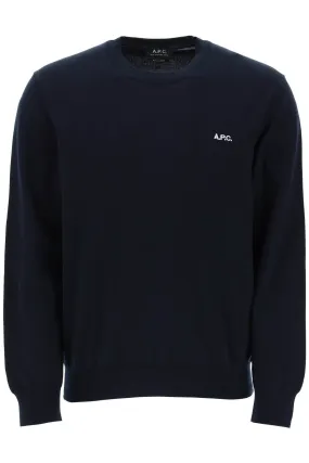 A.p.c. melville cotton crewneck pullover