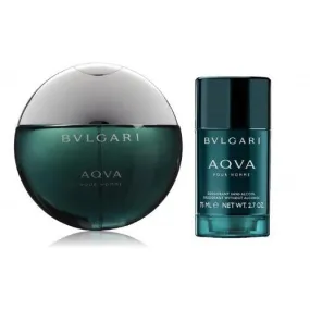 Aqva 2Pc Gift Set for Men by Bvlgari