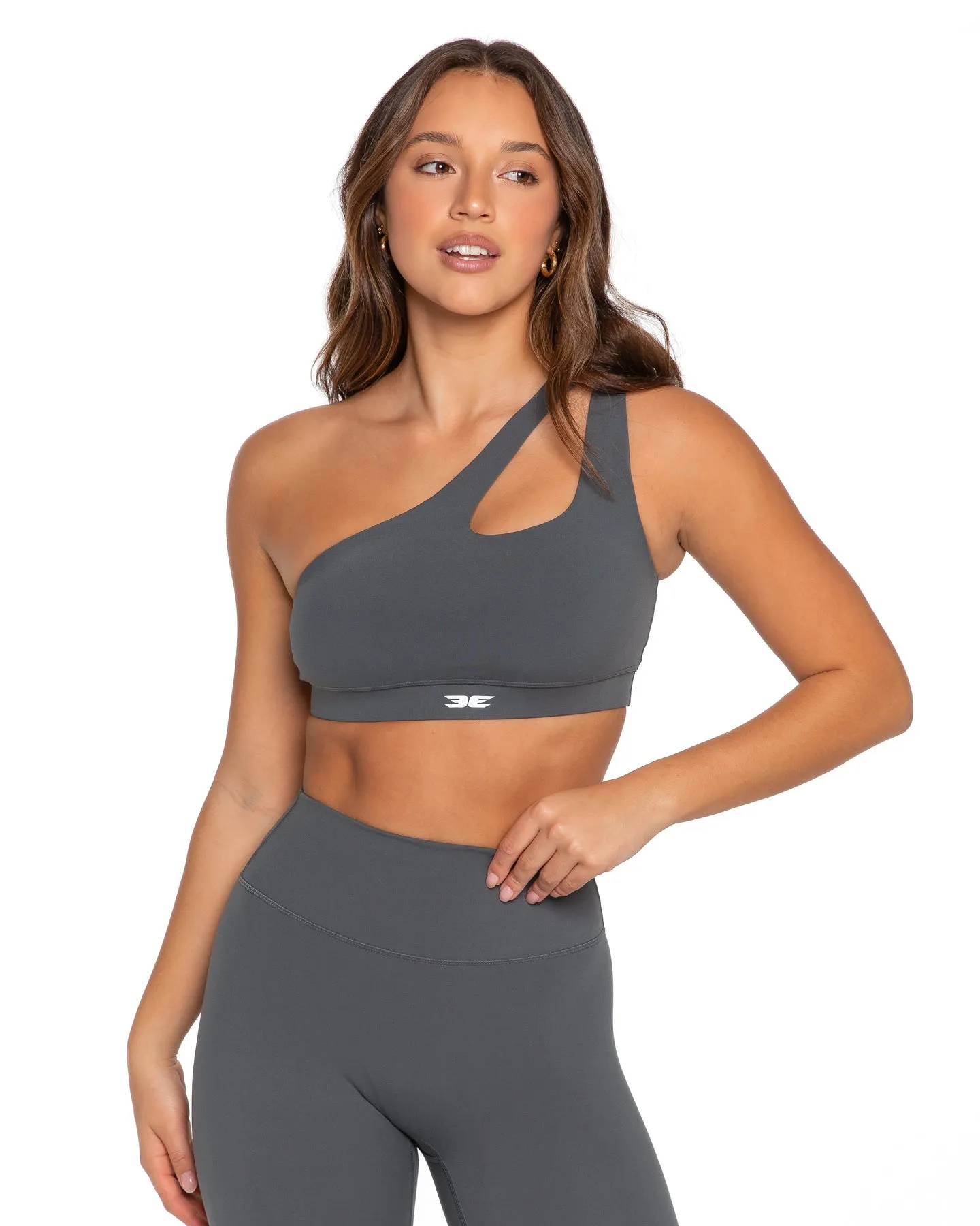 Asymmetric Bra - Cloud Grey