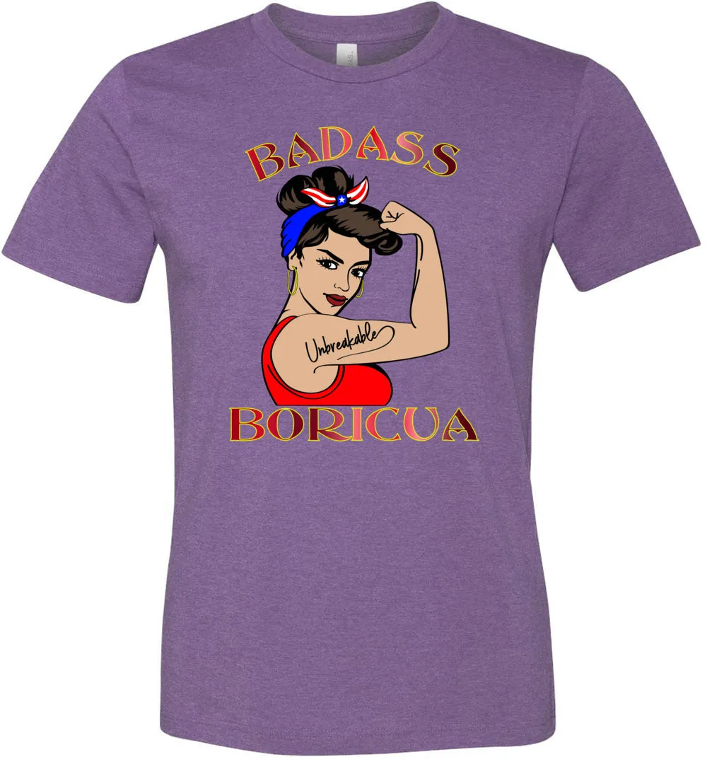 Badass Unbreakable Boricua (XS-5XL) Unisex T-Shirt