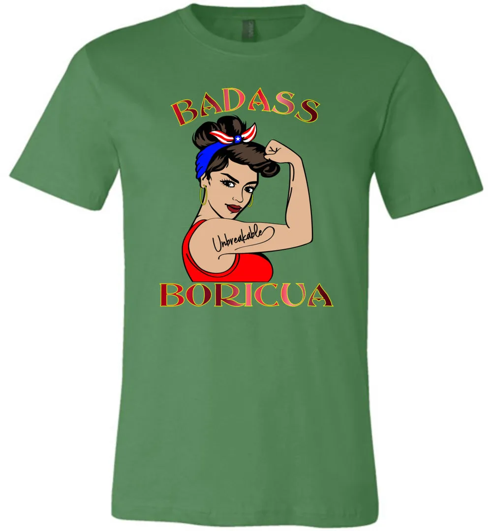 Badass Unbreakable Boricua (XS-5XL) Unisex T-Shirt