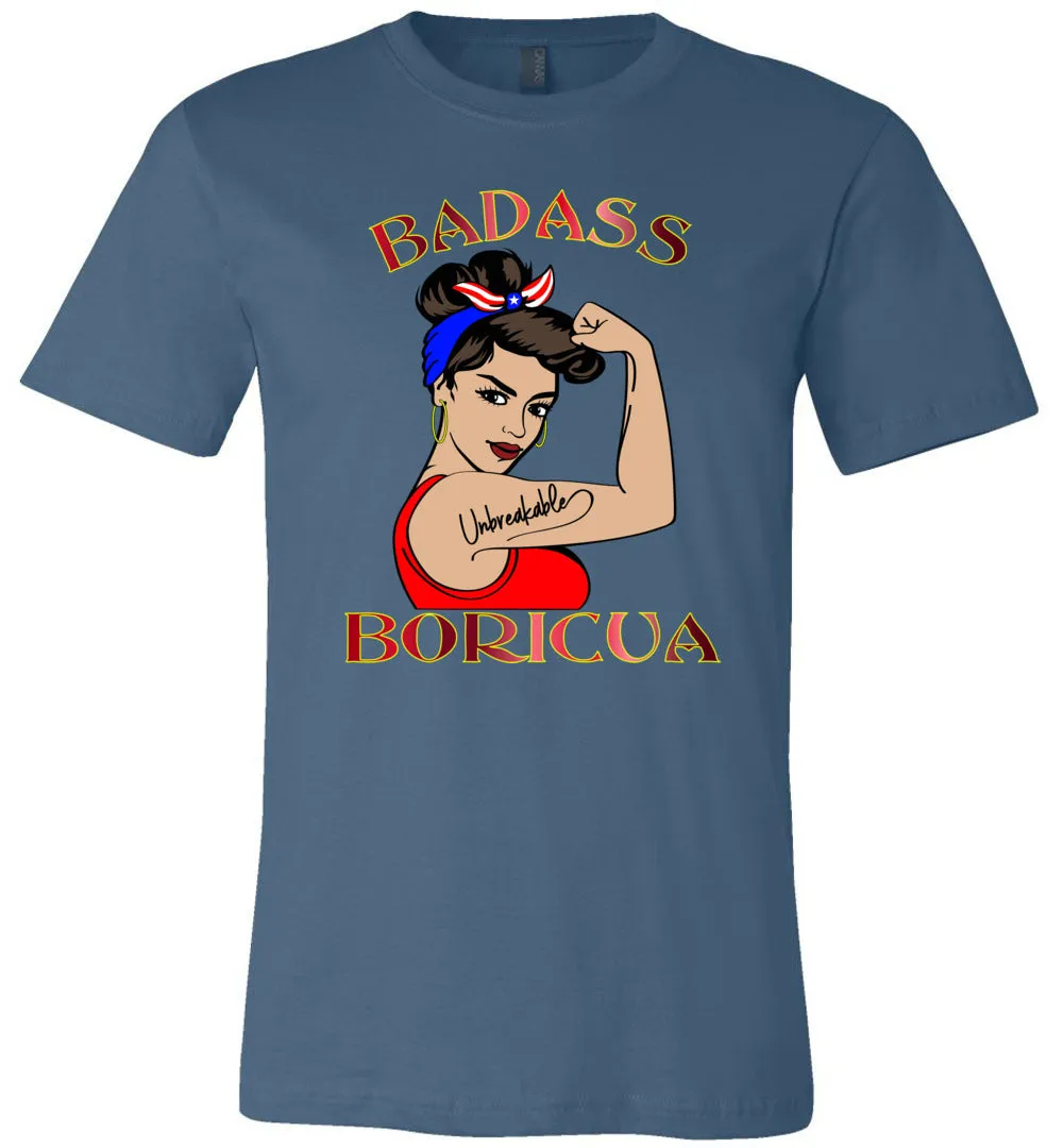 Badass Unbreakable Boricua (XS-5XL) Unisex T-Shirt