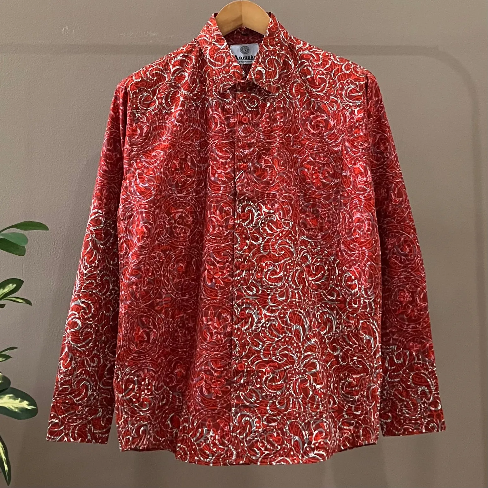 Batik Men's Long Sleeve Shirt