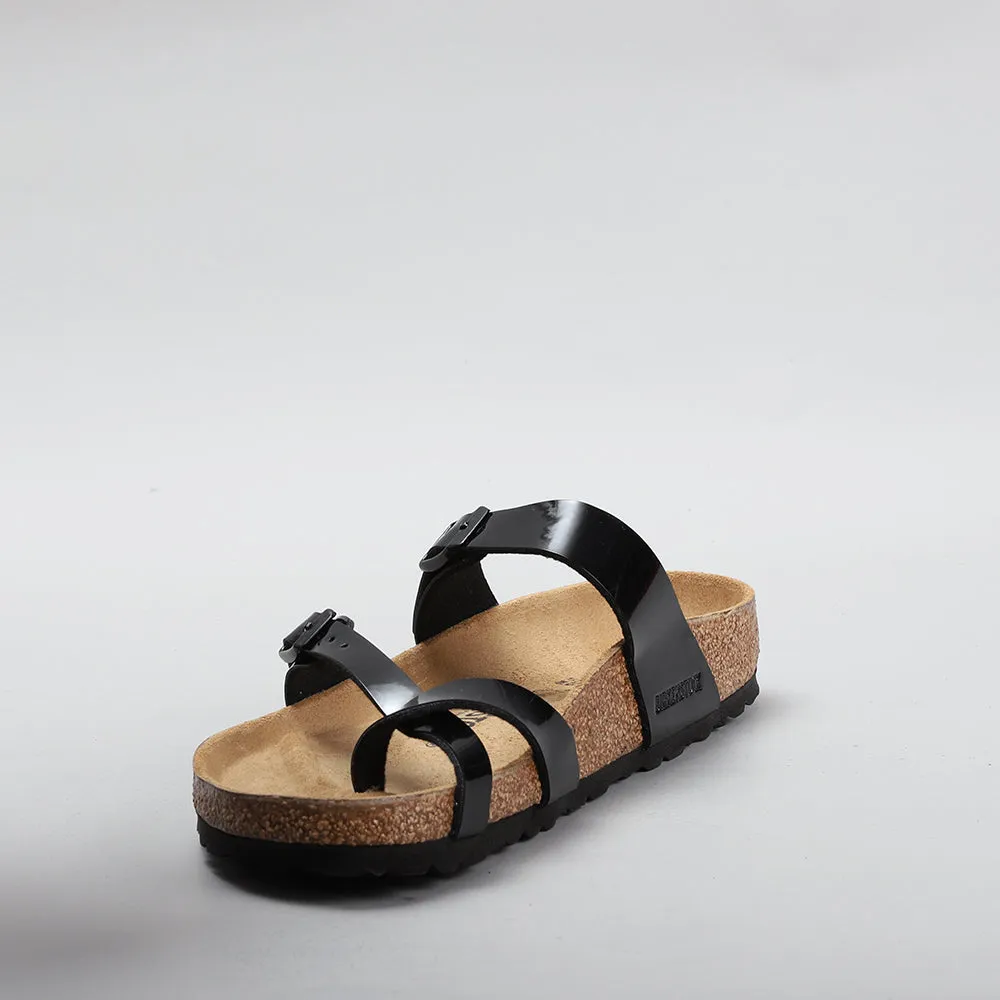 BIRKENSTOCK MAYARI 71091 BF BLACK PATENT