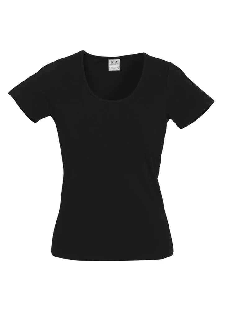 Biz Collection Ladies Vibe Tee (T29222)-Clearance