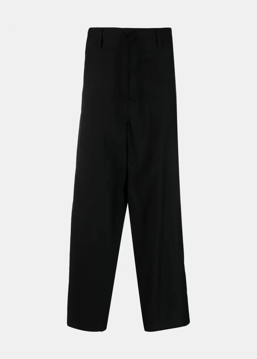 Black Drawstring Trousers