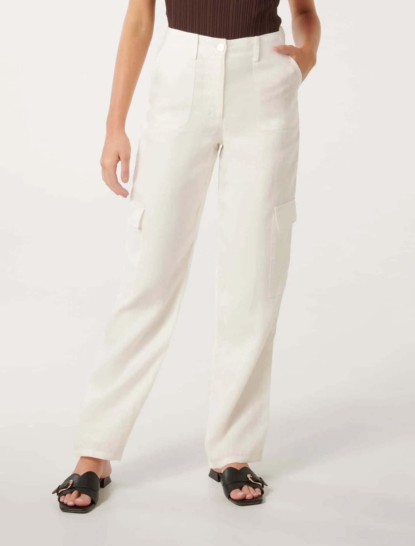 Casey Linen Cargo Pants