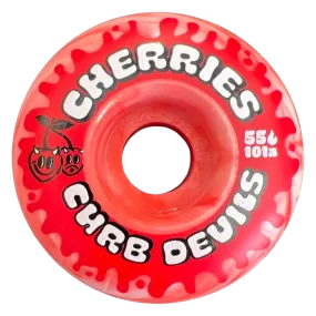 Cherries Wheels Curb Devils 55mm 101a Skateboard Wheels