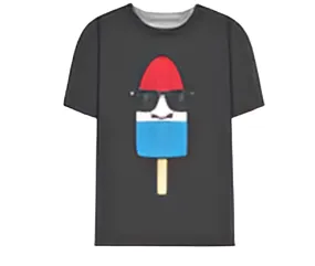 Chill Popsicle Tee- Black