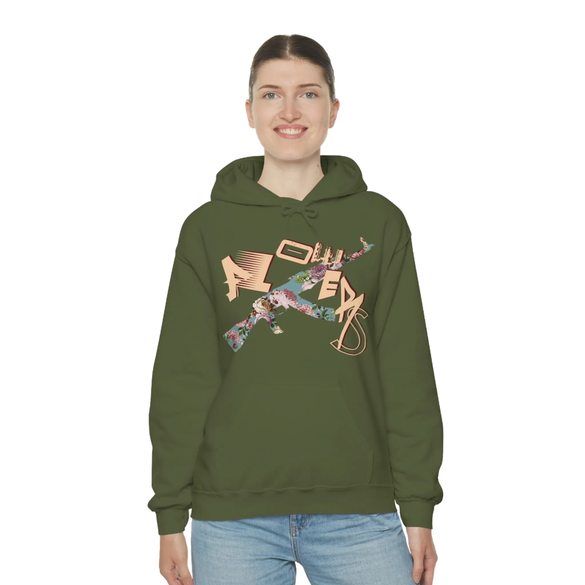 Chopper El Floral (VTD)™ Hooded Sweatshirt