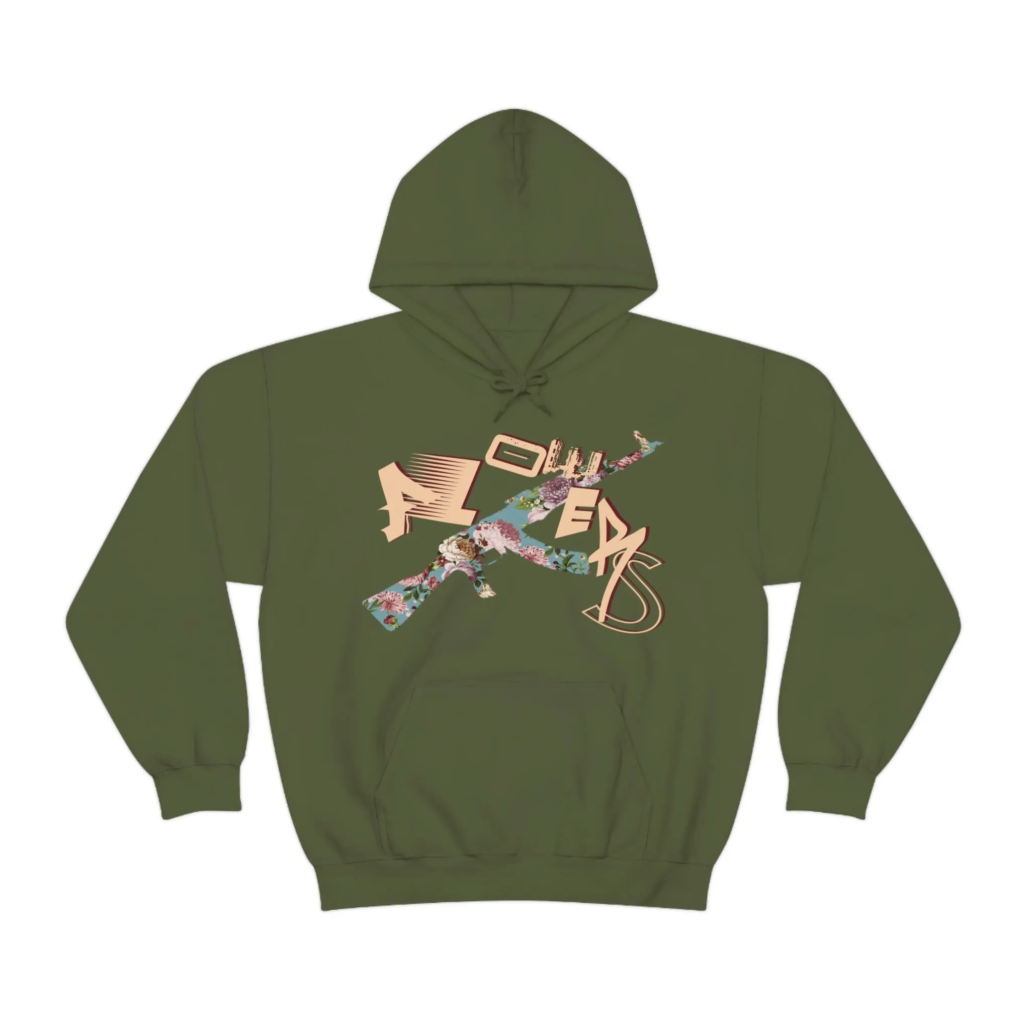 Chopper El Floral (VTD)™ Hooded Sweatshirt