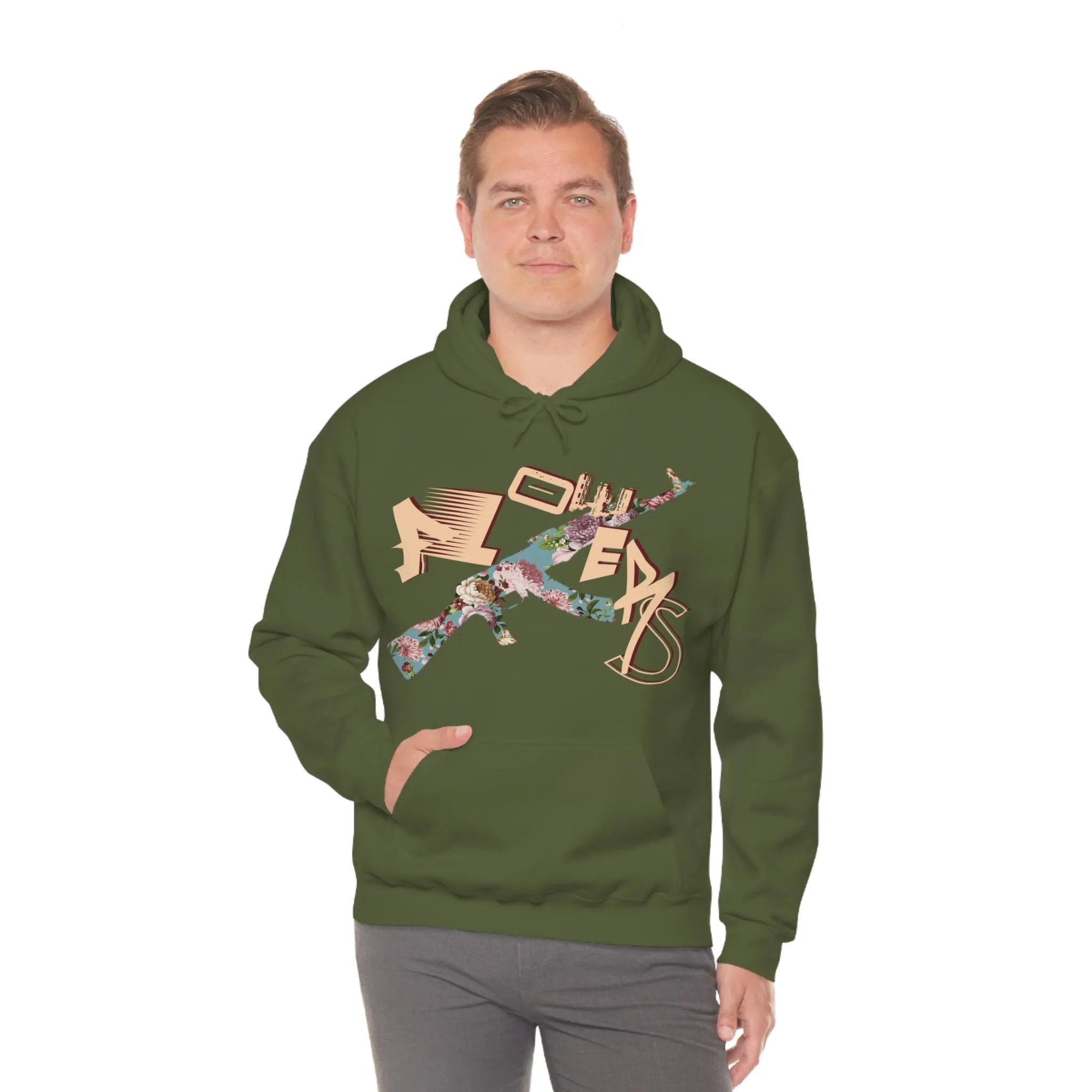 Chopper El Floral (VTD)™ Hooded Sweatshirt