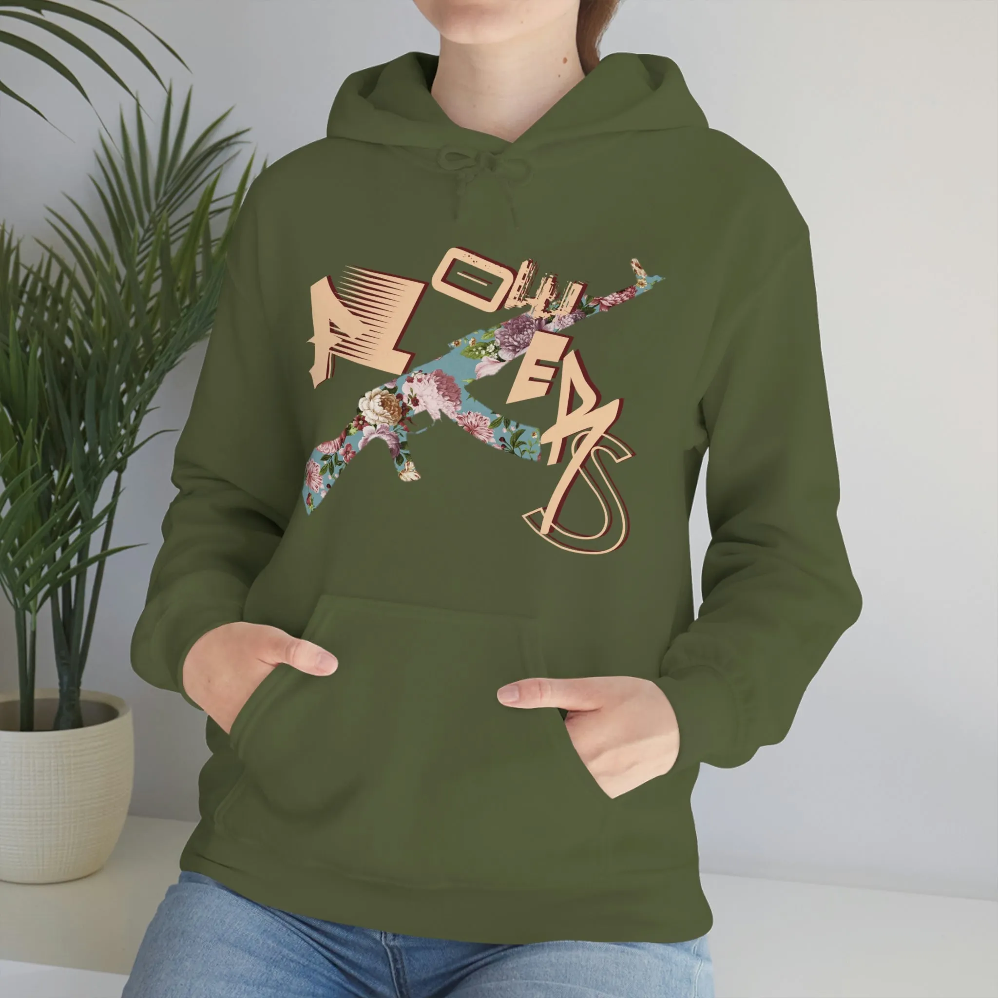 Chopper El Floral (VTD)™ Hooded Sweatshirt