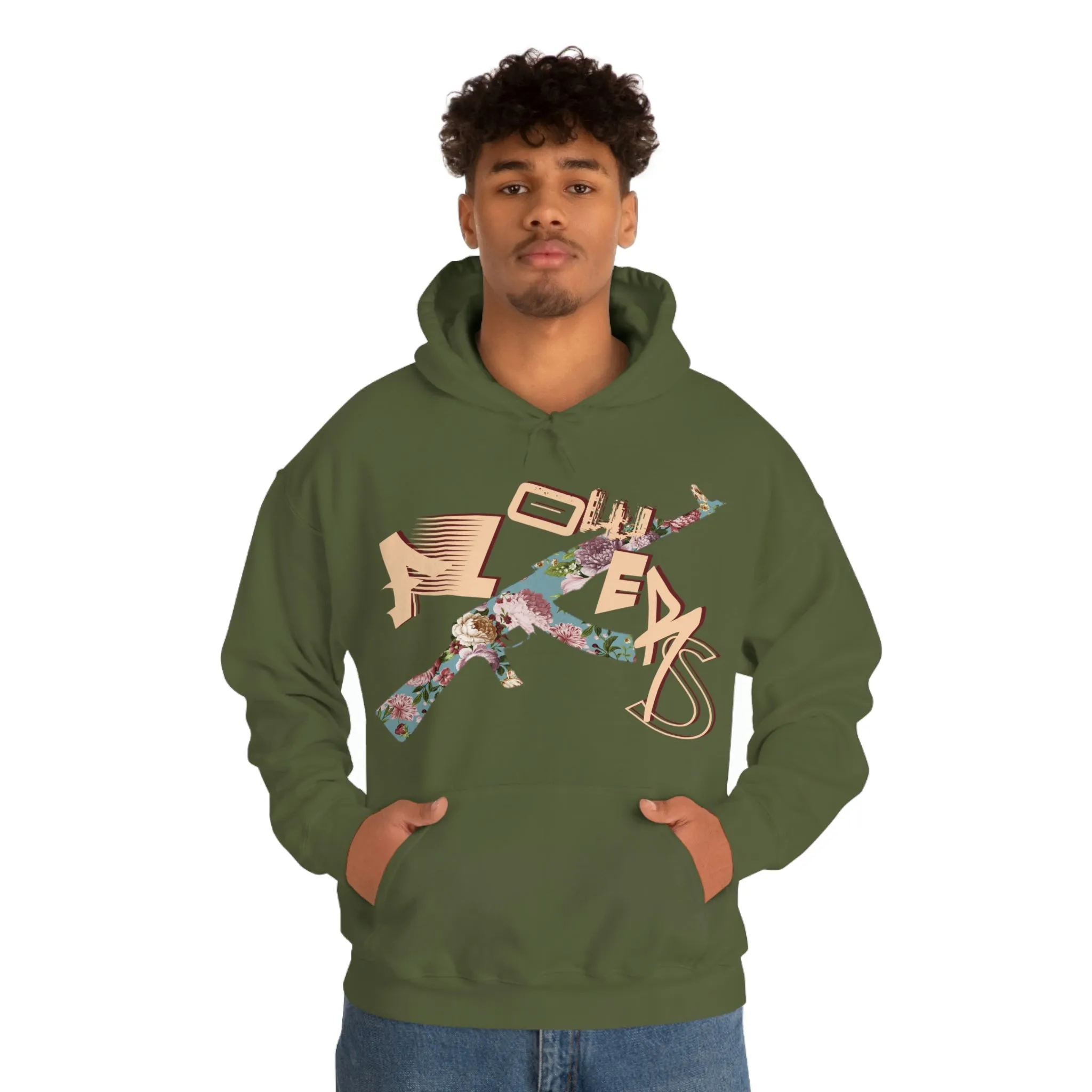 Chopper El Floral (VTD)™ Hooded Sweatshirt