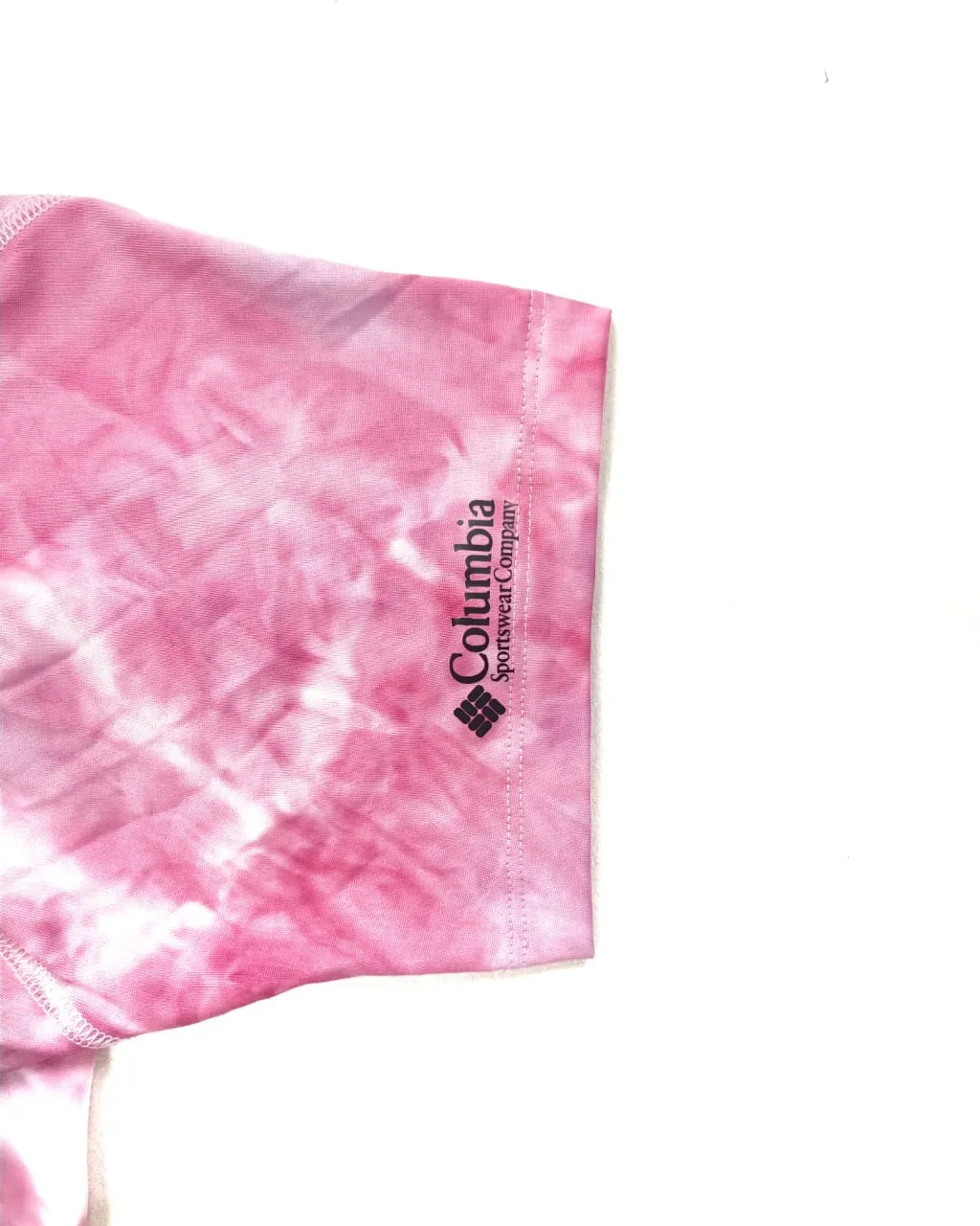 Columbia Short Sleeve T-Shirt  Tie Dye Pink