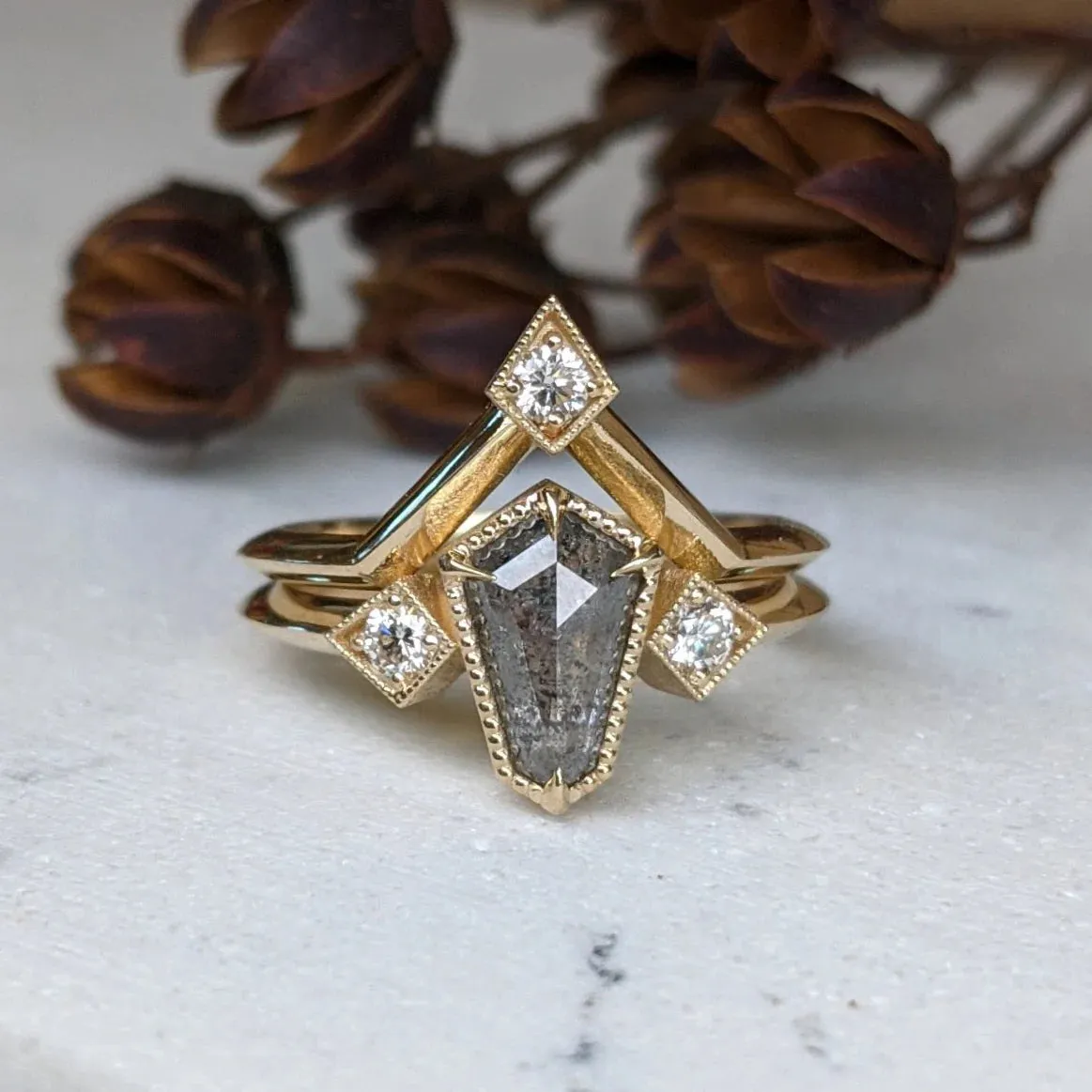 Cordelia Ring Set