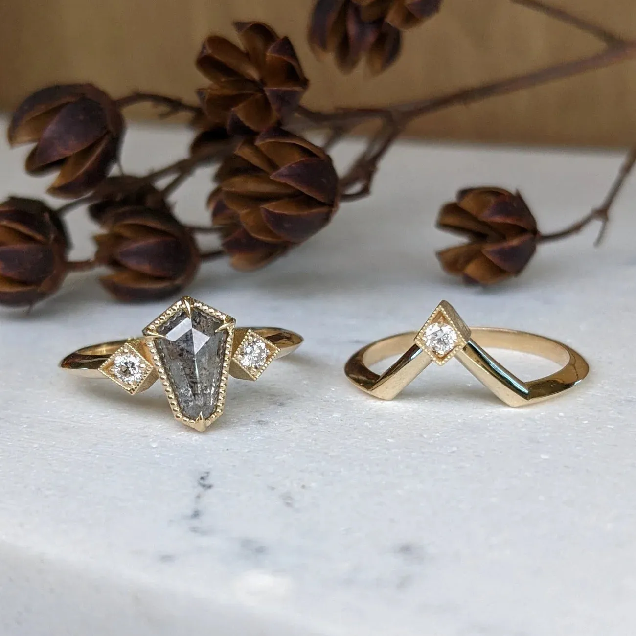 Cordelia Ring Set