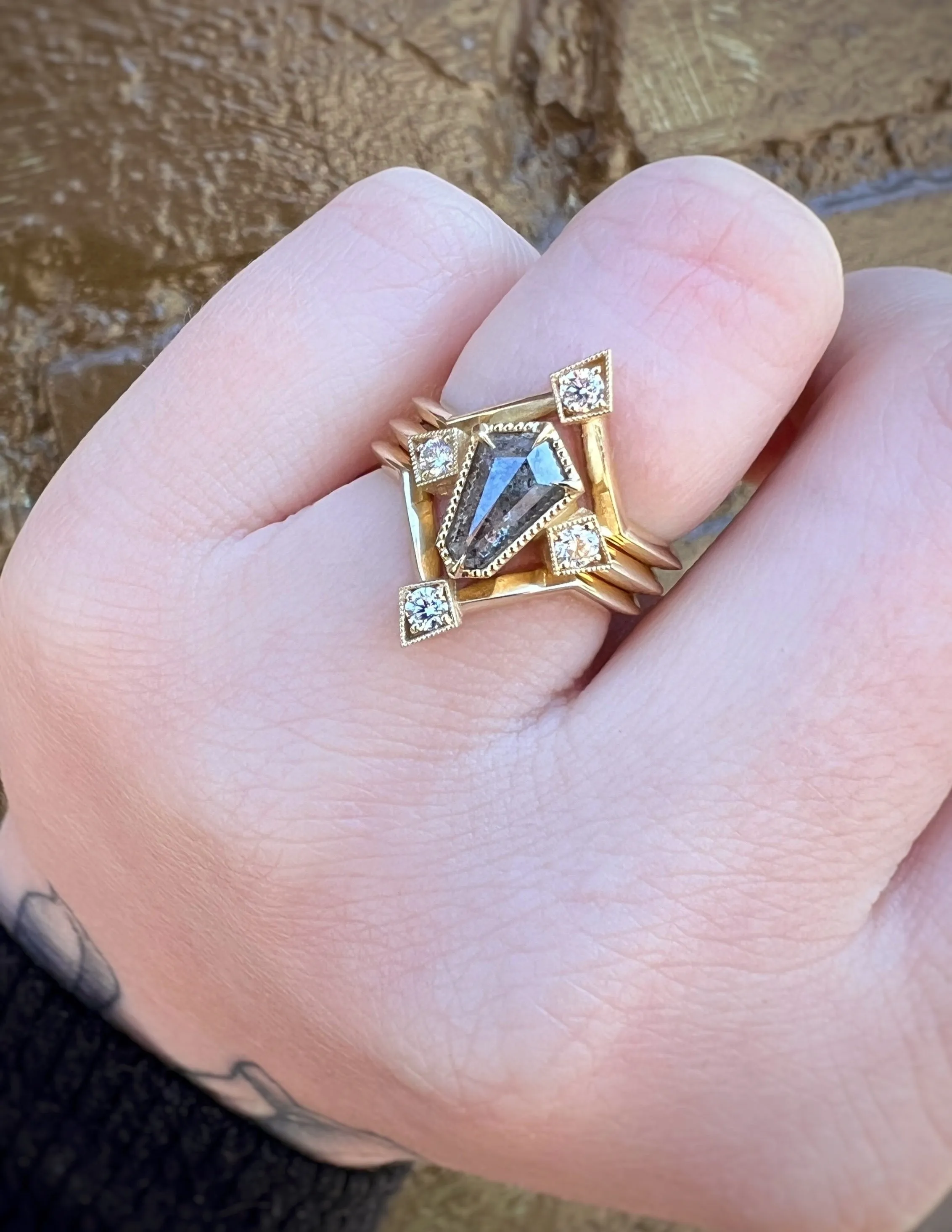 Cordelia Ring Set