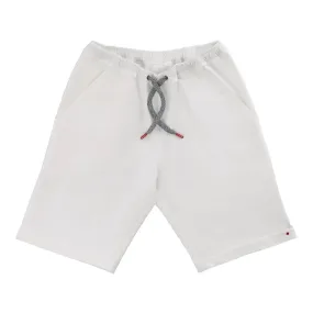 Cotton Sport Shorts in White