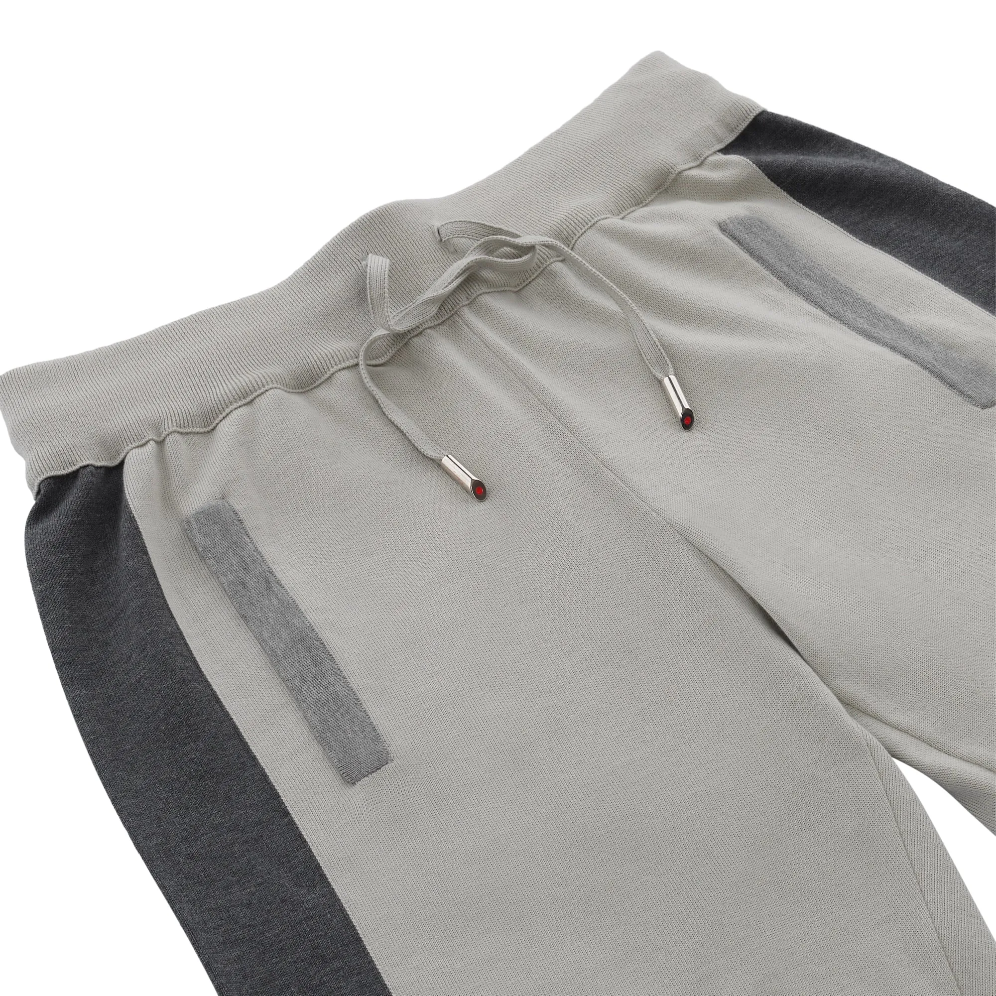 Cotton Sport Trousers in Grey