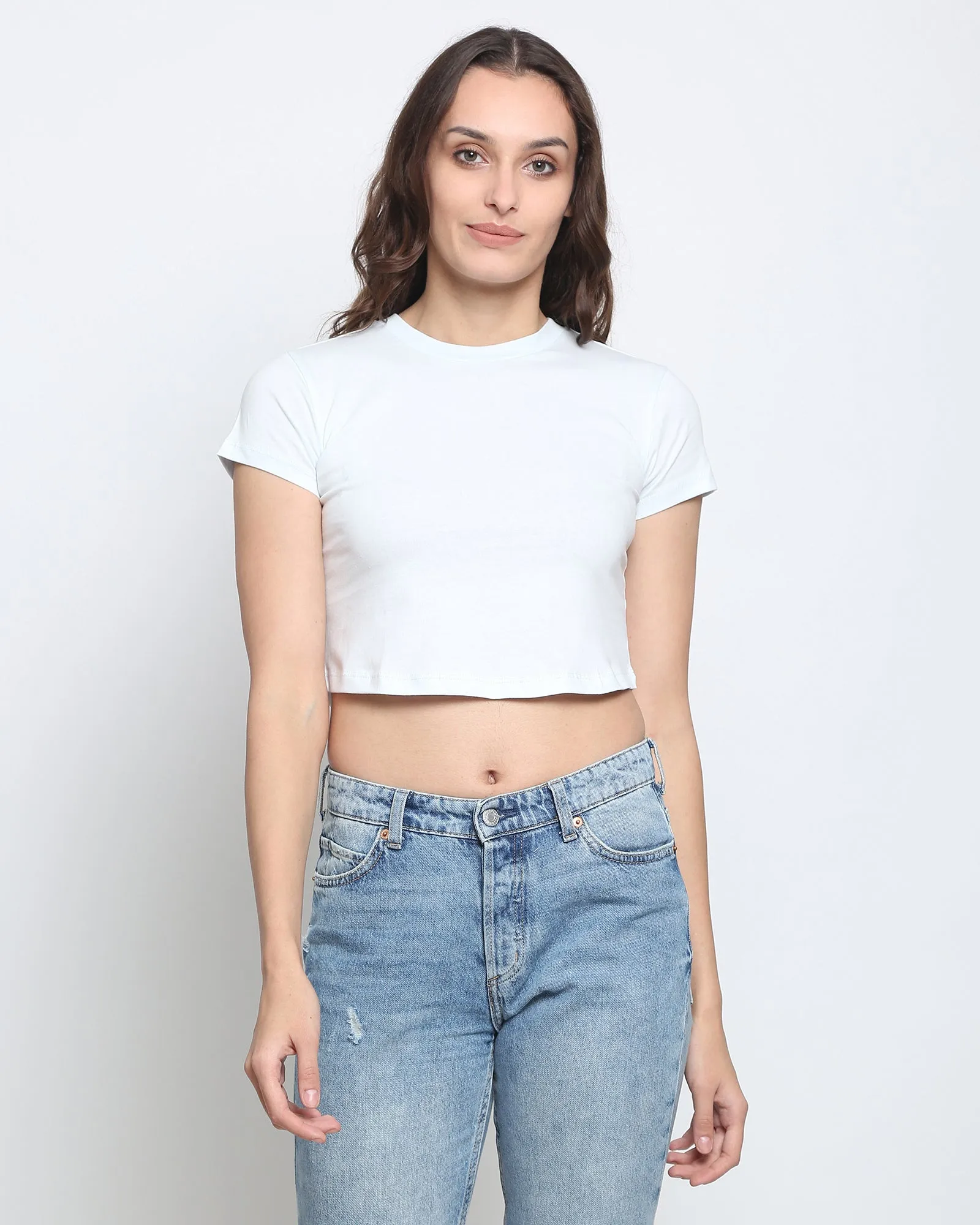 Crop Top: Morning Mist