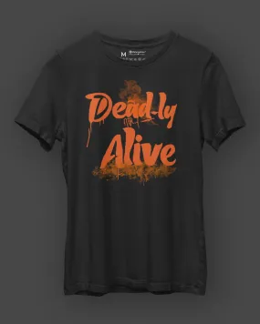 Deadly Alive Crew Neck: Black