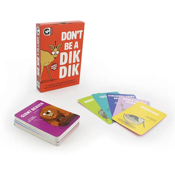 Don't Be A Dik Dik Card Game