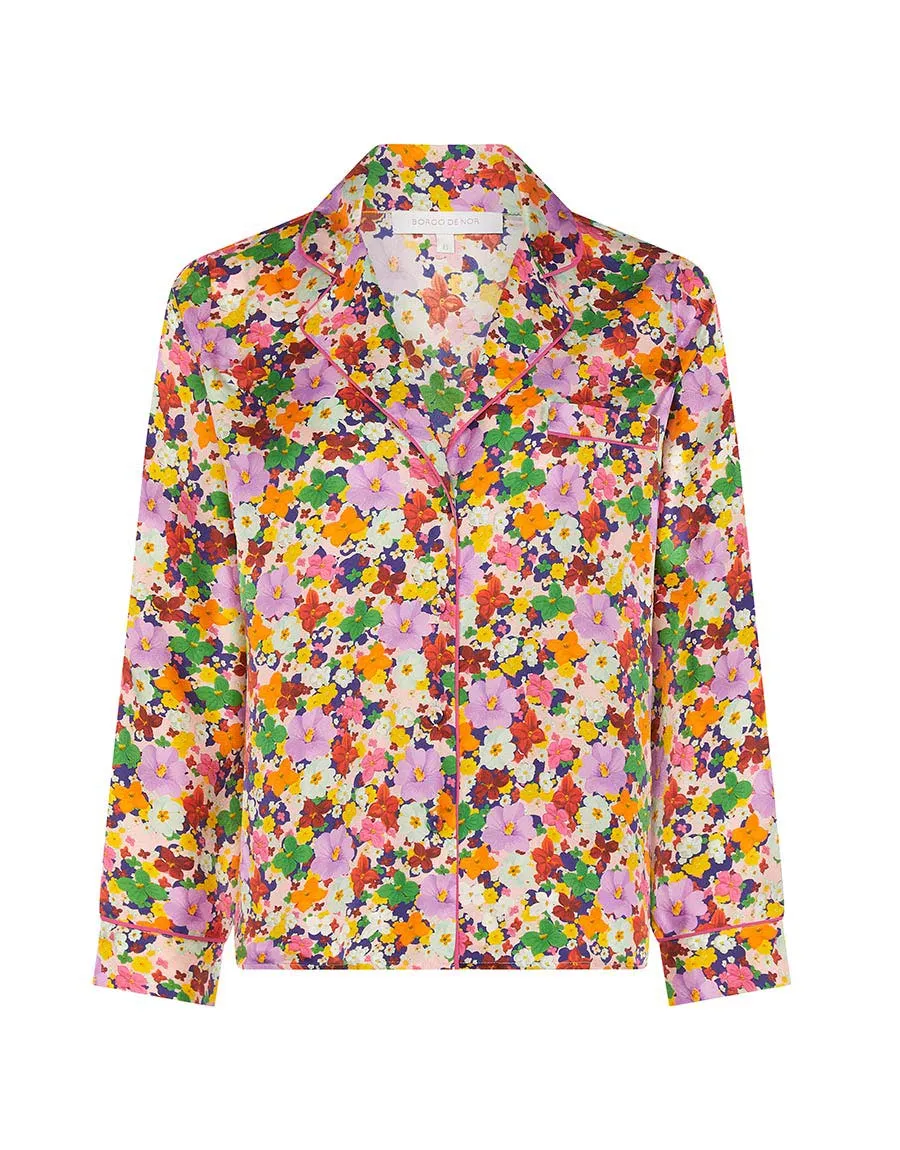 Eden Twill Shirt – Flower Burst