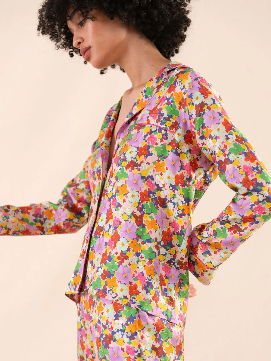 Eden Twill Shirt – Flower Burst