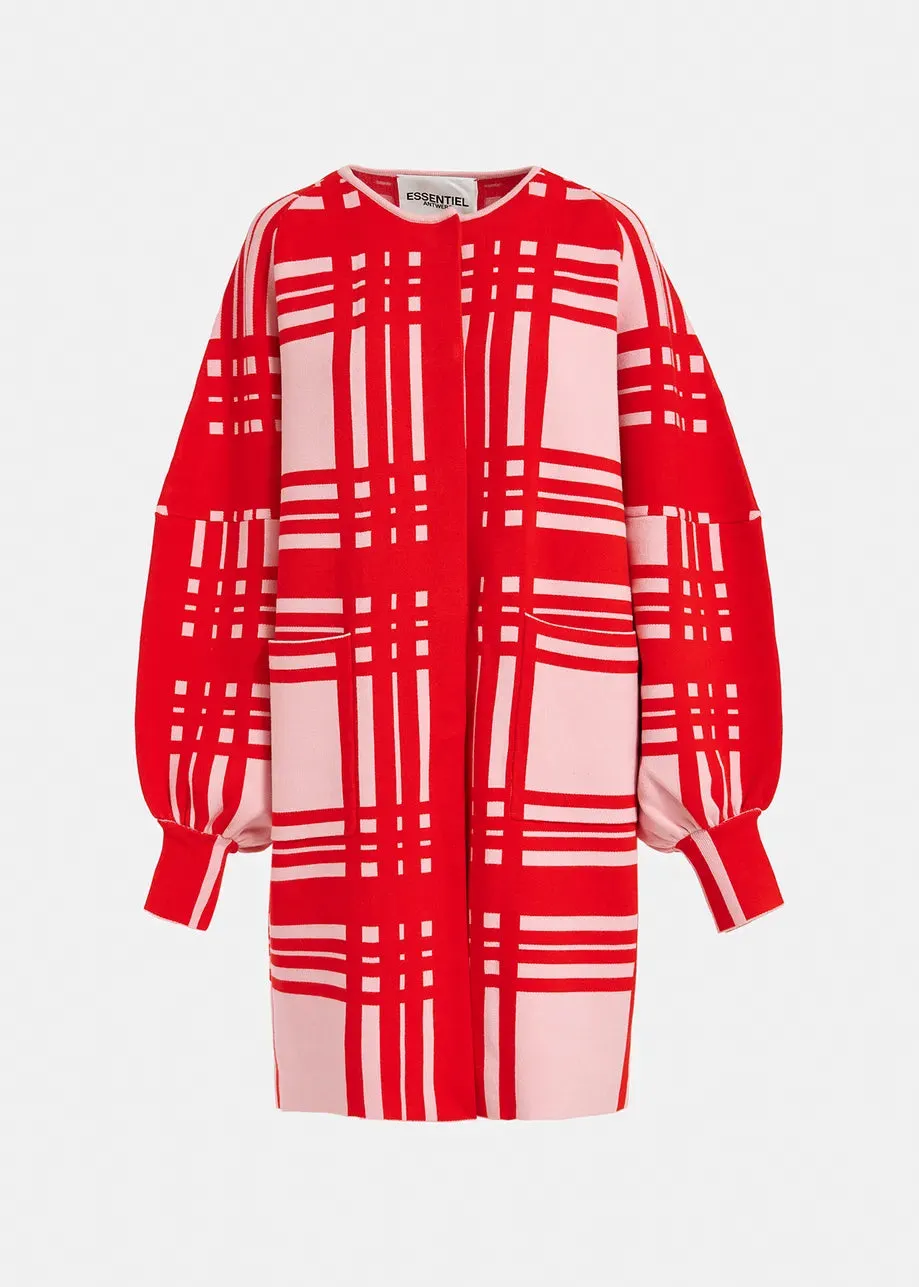 Essentiel Antwerp Flow Jacket in cherry Red