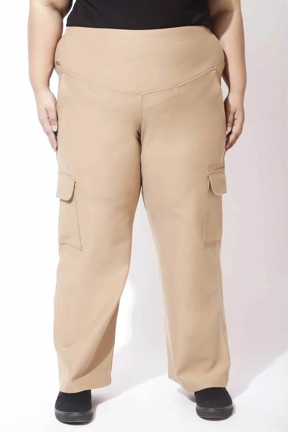 Fawn Tummy Shaper Cargo Pants