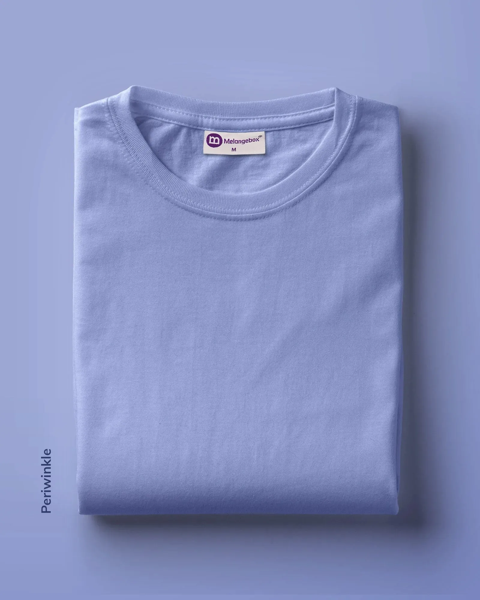 Full Sleeves Crew Neck: Periwinkle