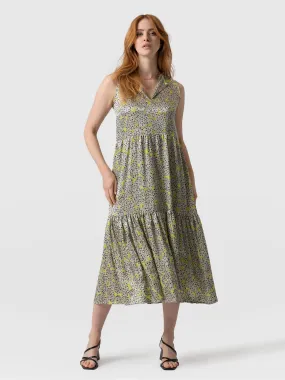 Greenwich Dress - Daisy Burnout