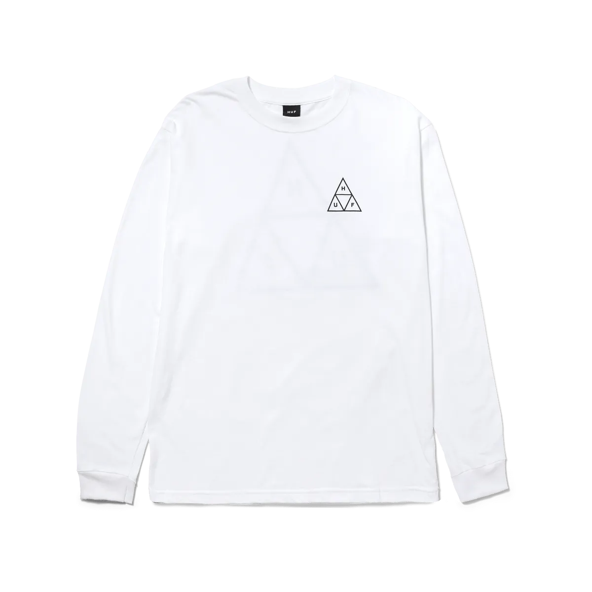 HUF HUF SET TT L/S TEE-WHITE