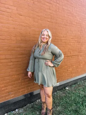 Keep It Neutral Mini Dress