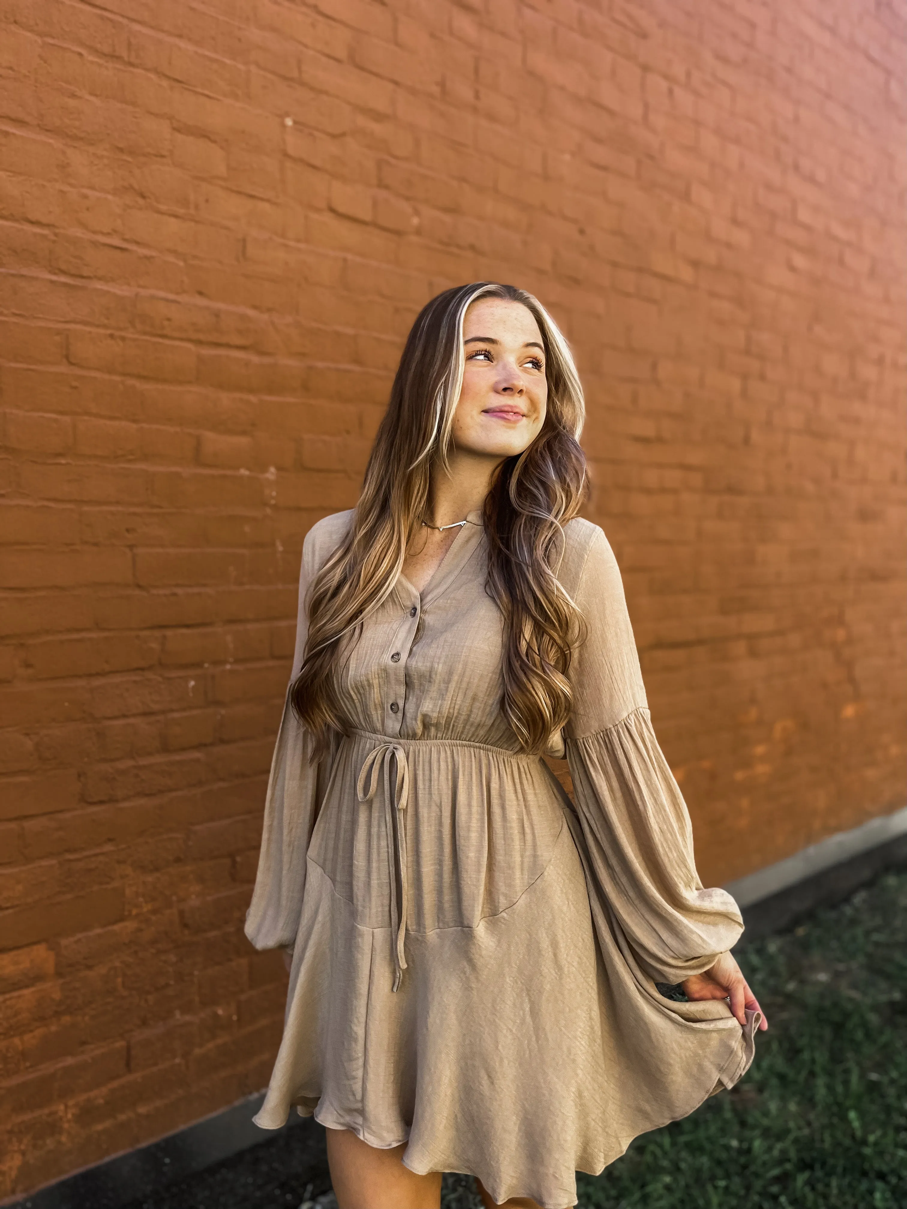 Keep It Neutral Mini Dress