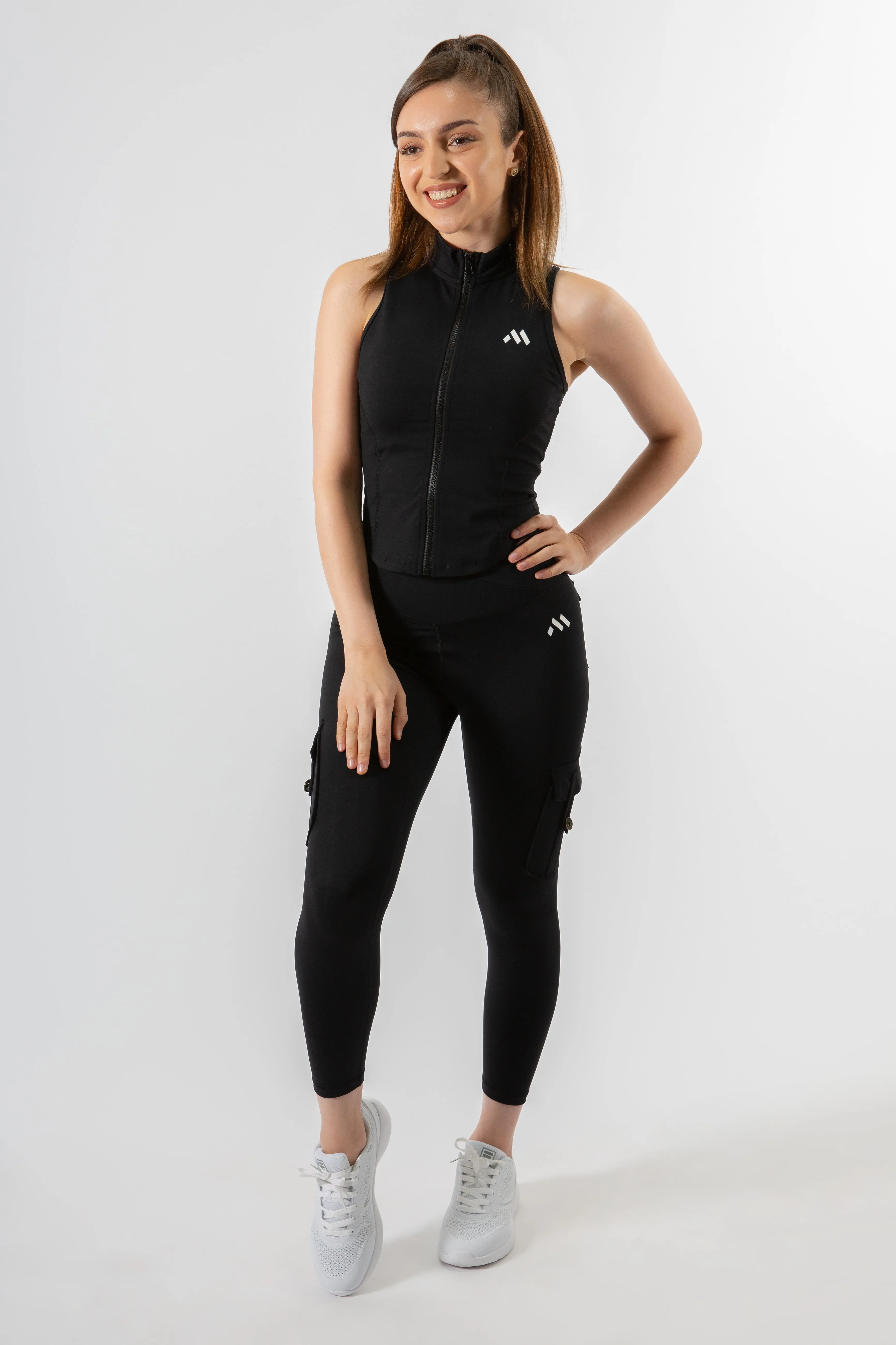 KIMBERLEY FULL-ZIP TANK TOP